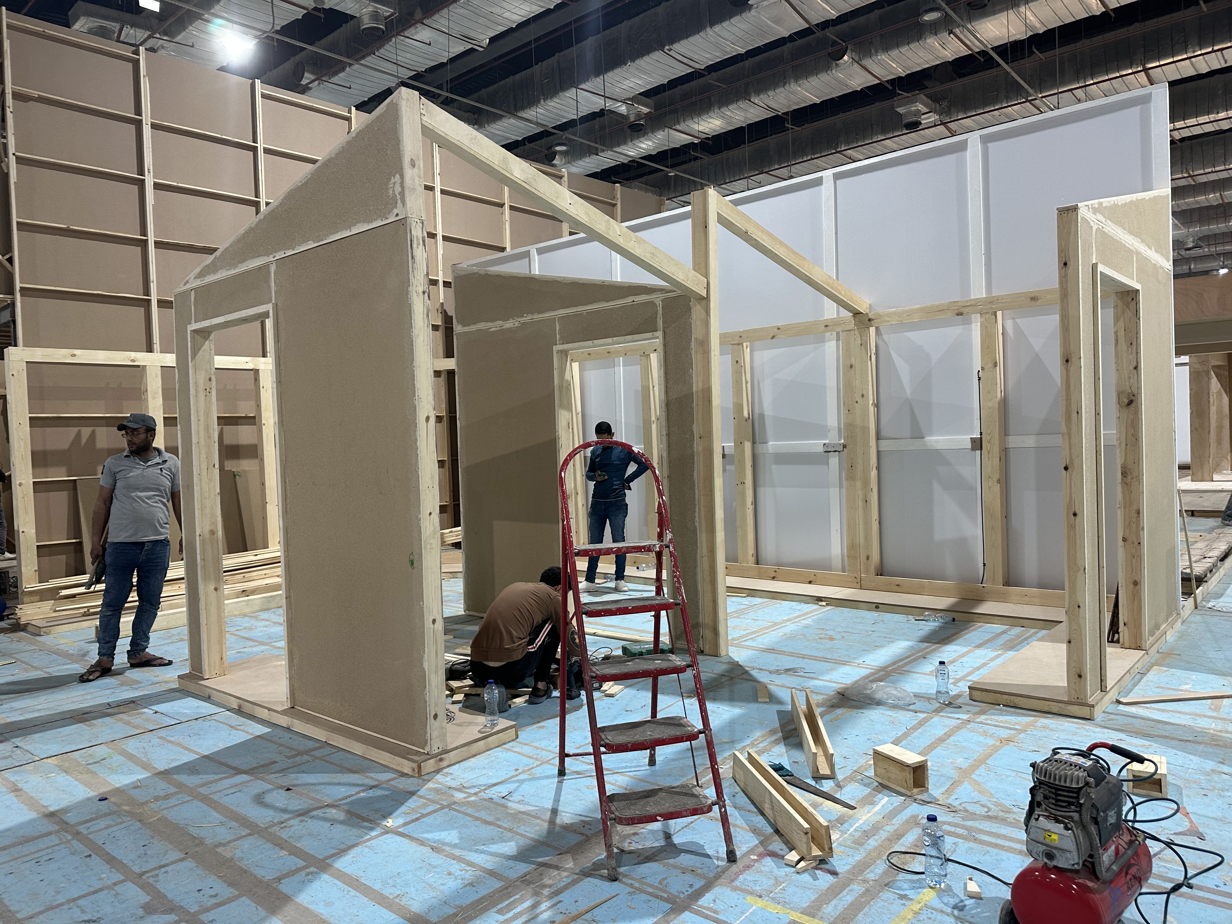 Amity Doors booth at Windoorex Middle East